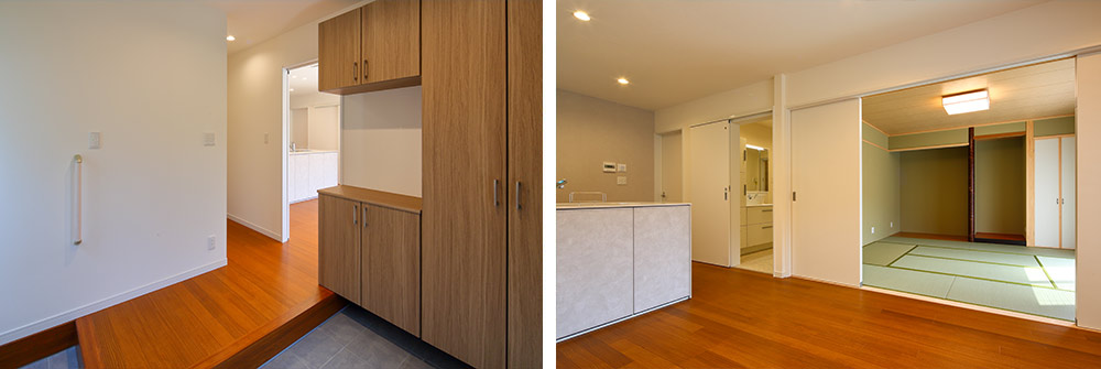 農業用倉庫を兼ね備えた高断熱な農家住宅