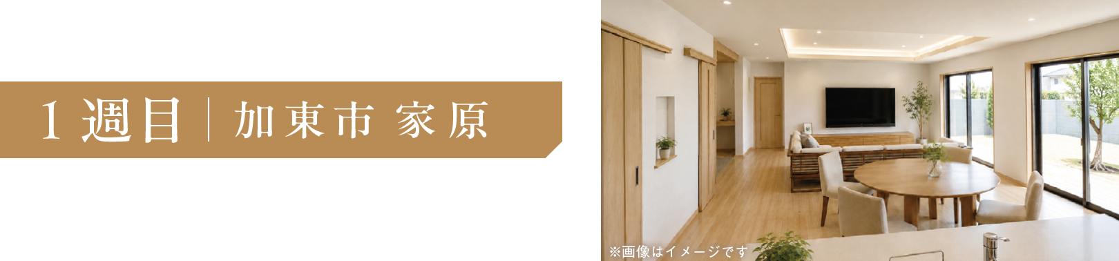 1週目加東市家原